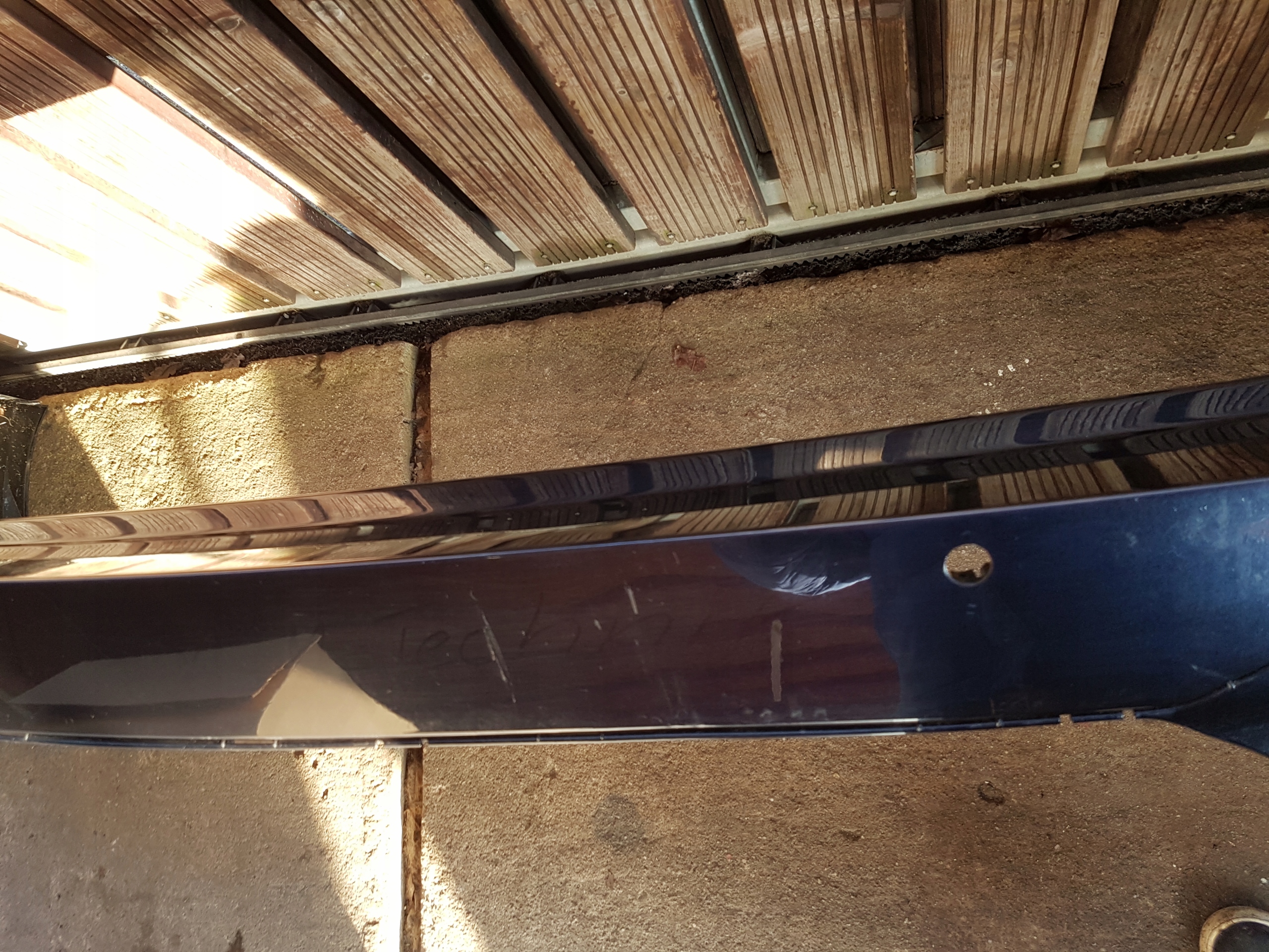 bumper rear BMW SERIA 5 G31 LCI m-packet