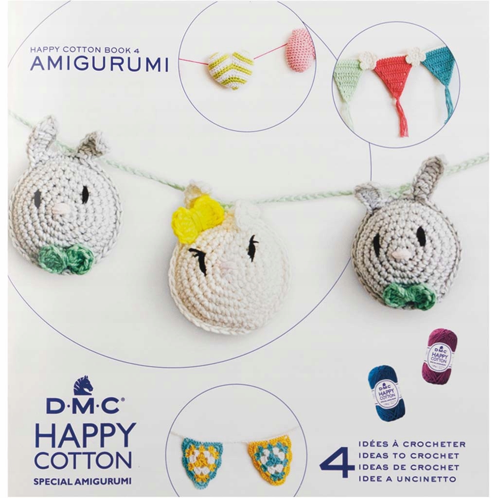 Książka DMC Happy Cotton Amigurumi Wzór nr 4