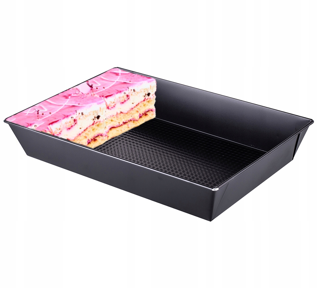 

Forma Blacha Fakturowana Do Ciasta 36 x 24,5 Black
