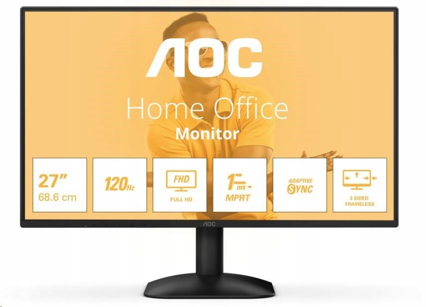 Aoc 27B31H 27" Ips 1920x1080 20M:1 4ms 300cd Hdmi čierny 27B31H