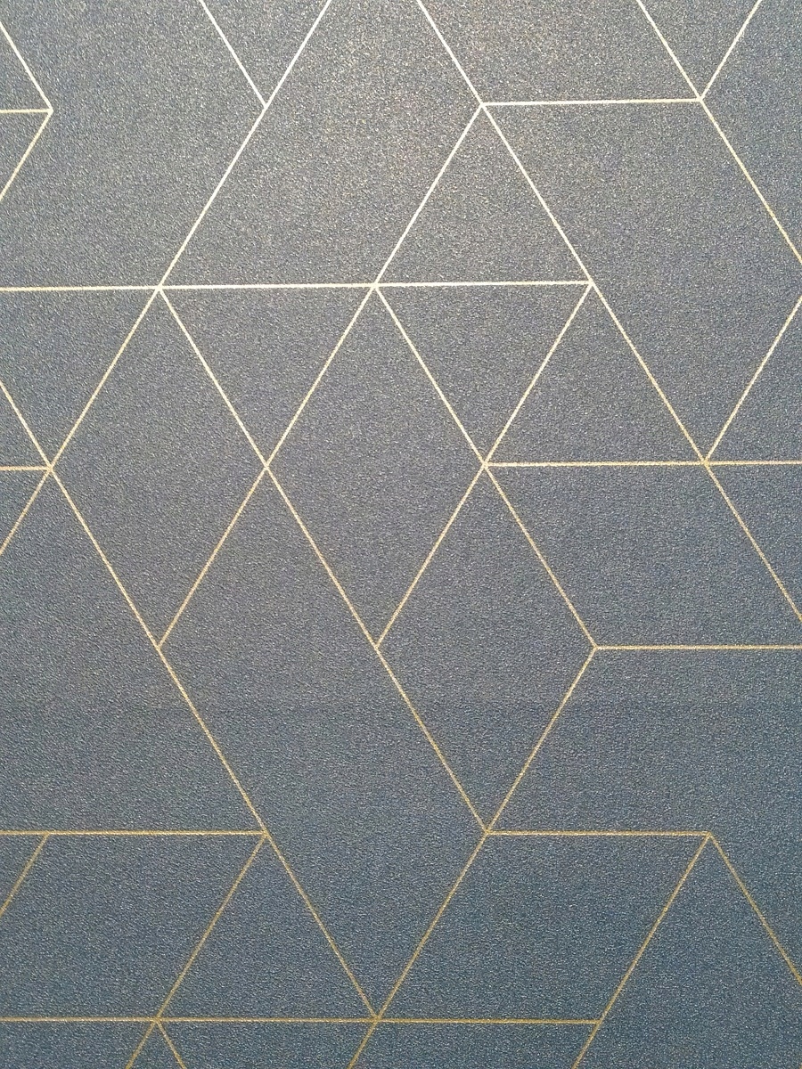 

Wykładzina Pcv gumolit glamour granatowo złota