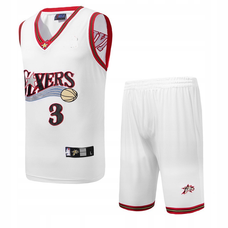 Zestaw bluzek Iverson Mesh z haftem 7, wersja retro, oddychająca koszulka Marka bez marki