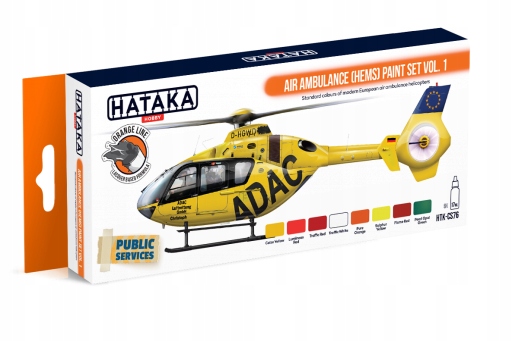 Sada barev Hataka CS76 Air Ambulance (hems) obj. 1