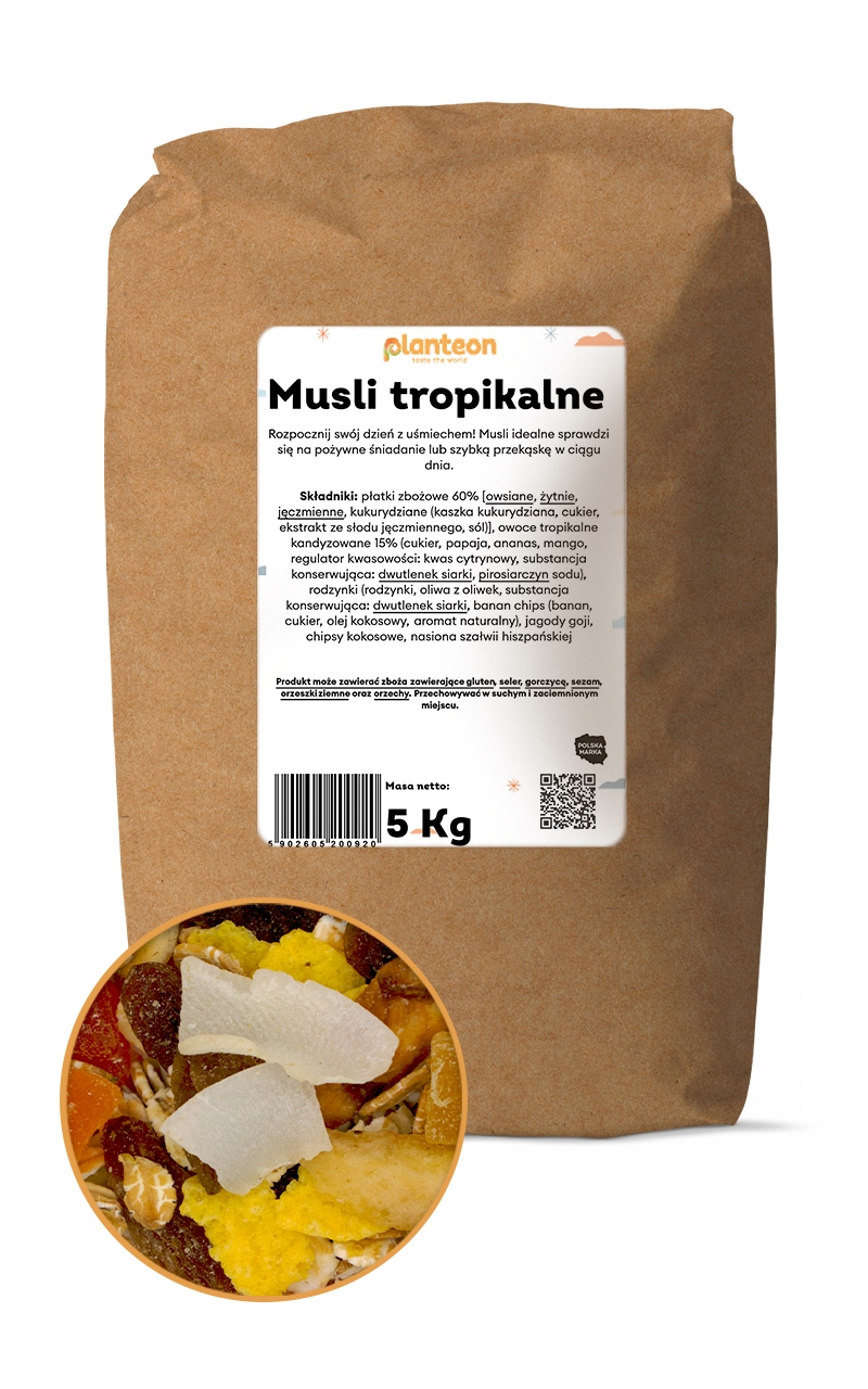 Musli tropikalne 5kg