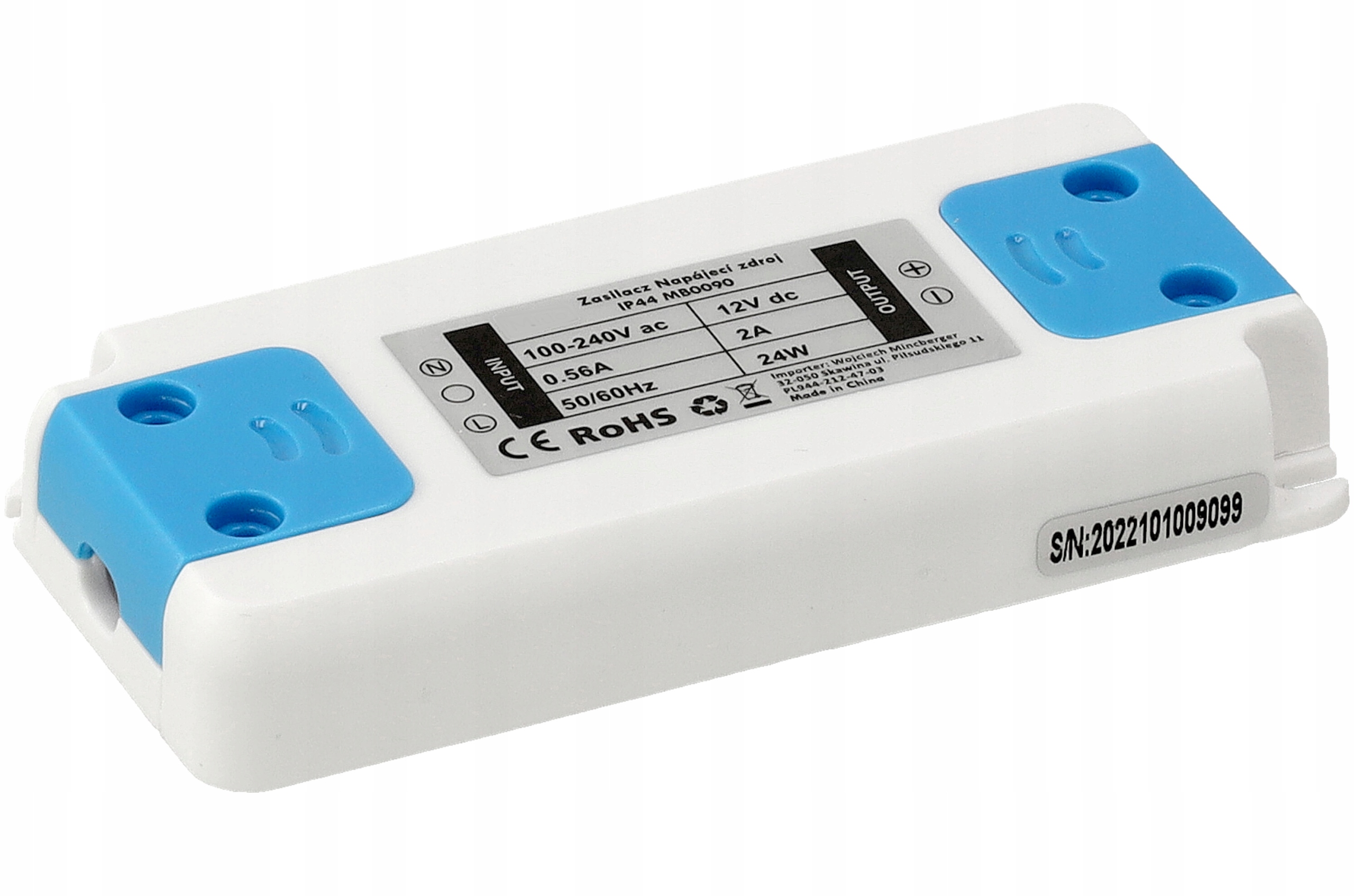 

Zasilacz Led 12V Meblowy-2 24W 2A IP44 Do Taśmy