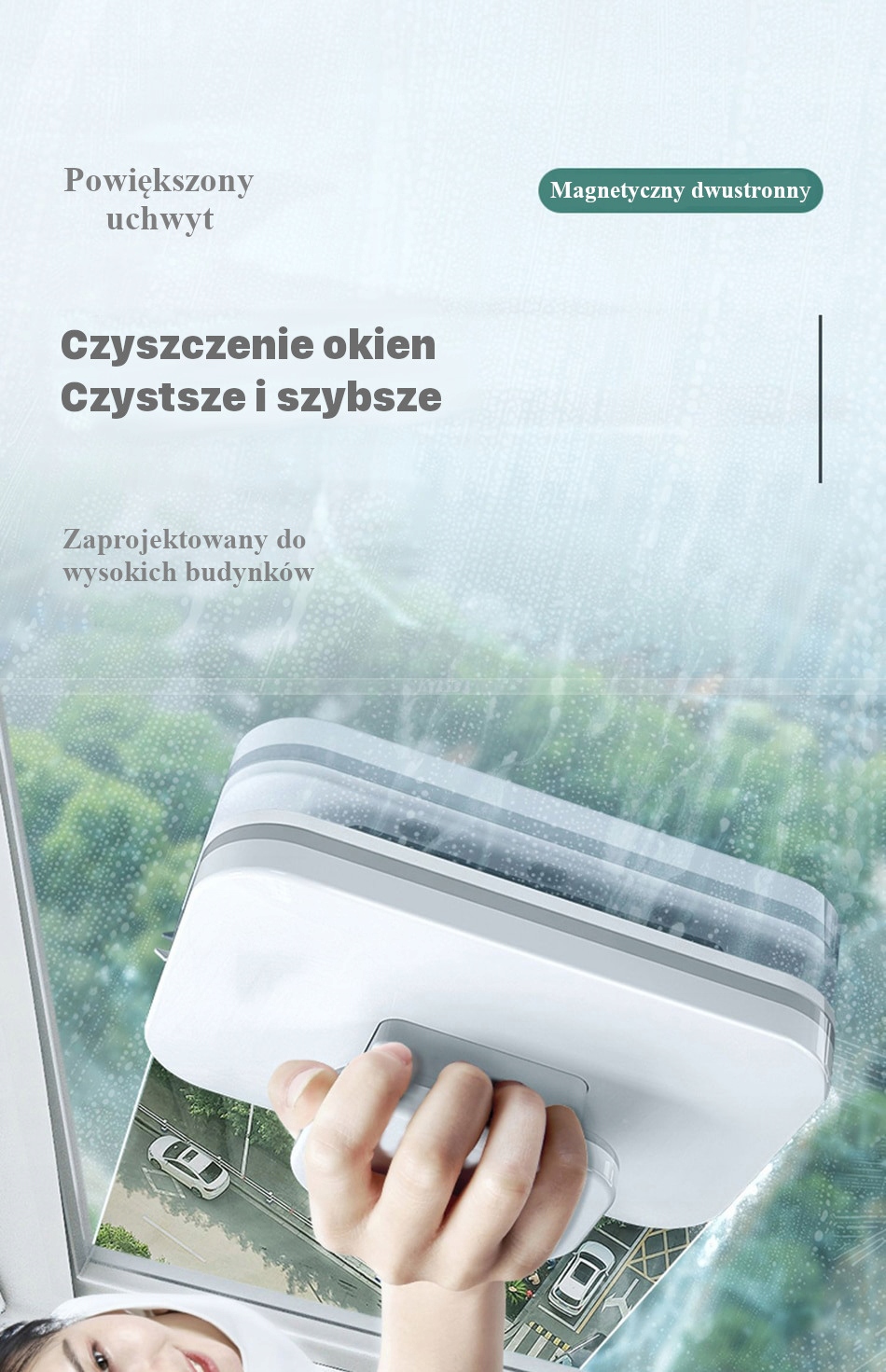 MYJKA DO MYCIA OKIEN DWUSTRONNA MAGNETYCZNA Manufacturer other