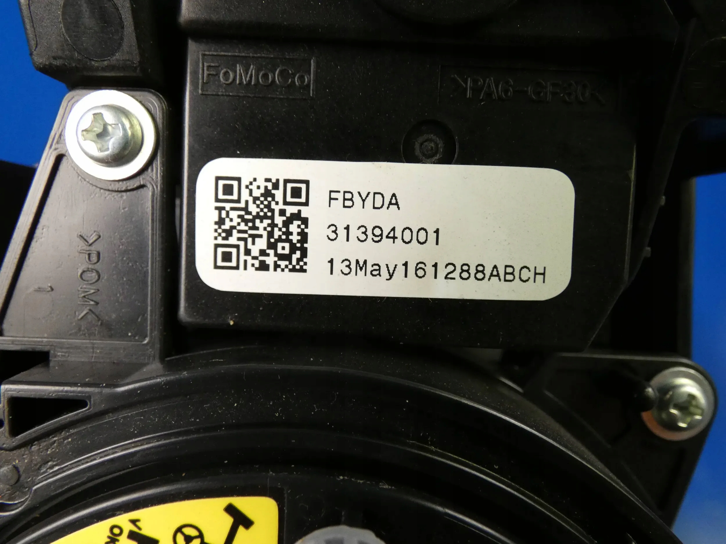 VOLVO V40 II DEVIO LUCI TERGICRISTALLO TERGI ANELLO airbag VOLANTE airbag DEVIO LUCI DEVIO