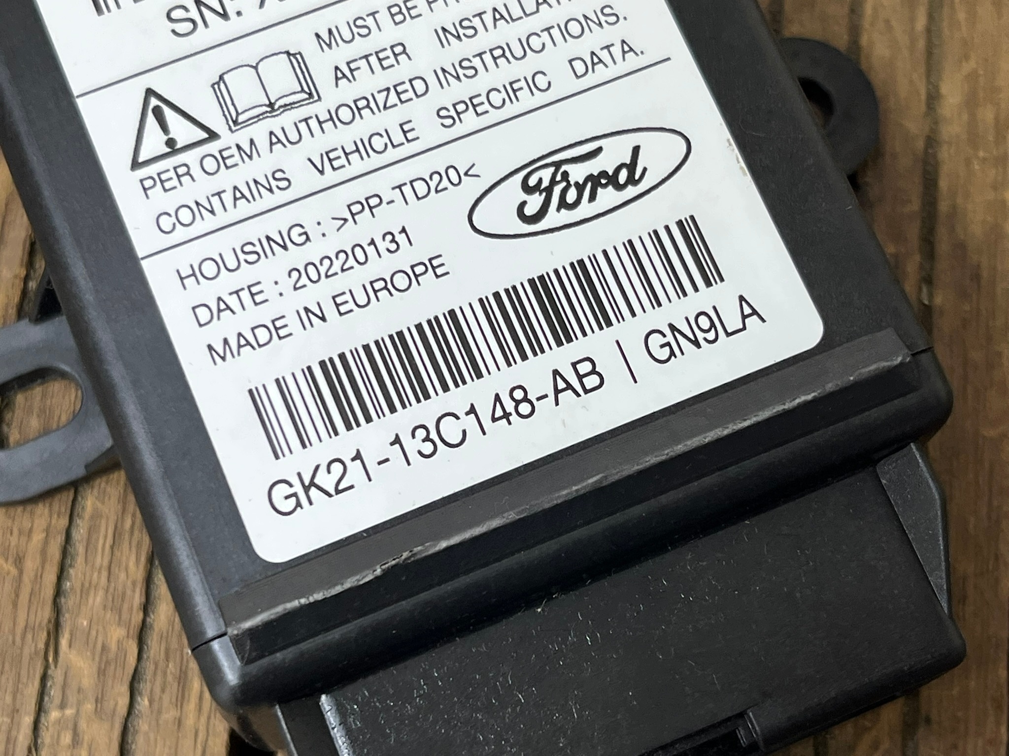 FORD TRANSIT CUSTOM LIFT 18-22 modul Bedienteil lichte GK21-13C148-AB OE
