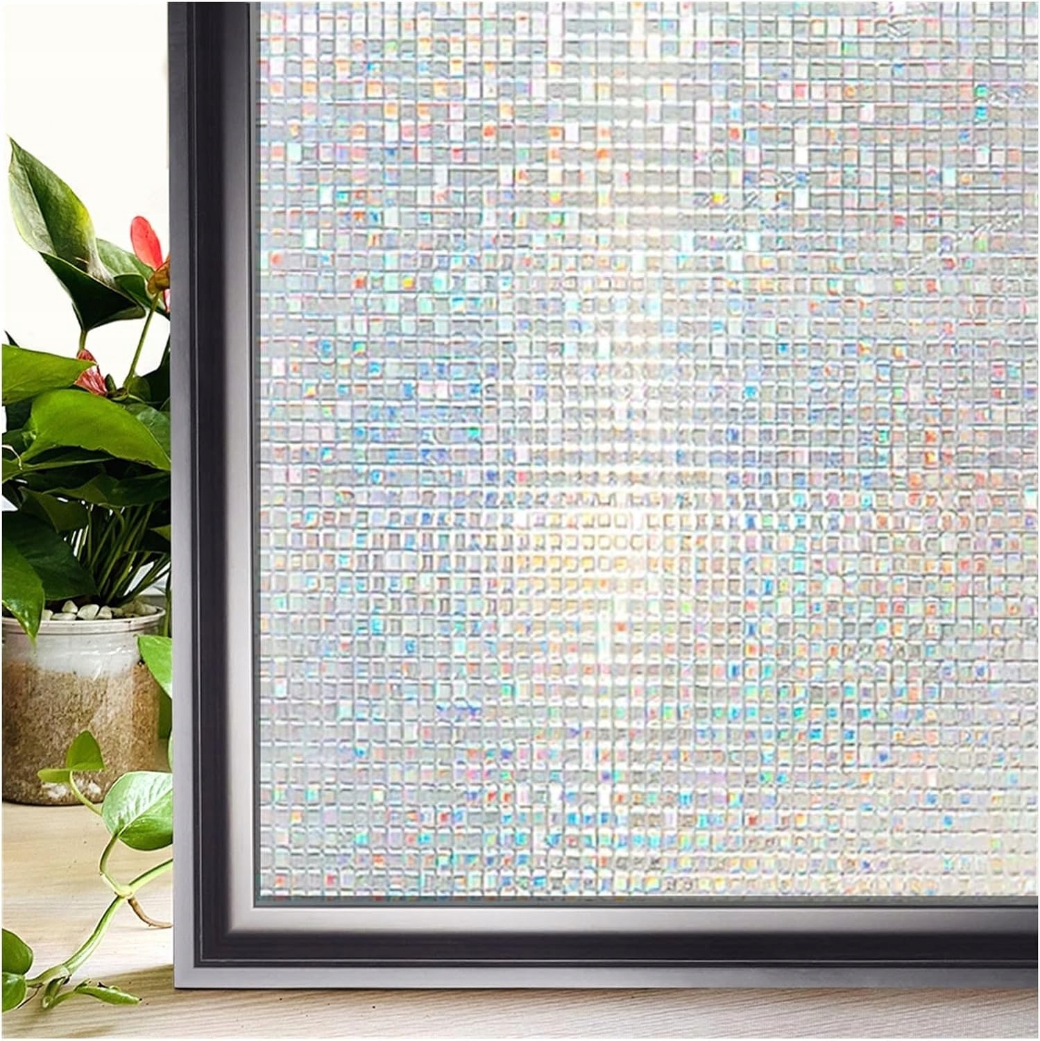 FOLIA NA SZYBĘ OKIENNA ŁAZIENKOWA PRYSZNIC CHRONIĄCA PRYWATNOŚĆ 45*100cm Marka blurr