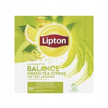 Lipton Classic Green Tea Citrus 100 kopert x1,3g