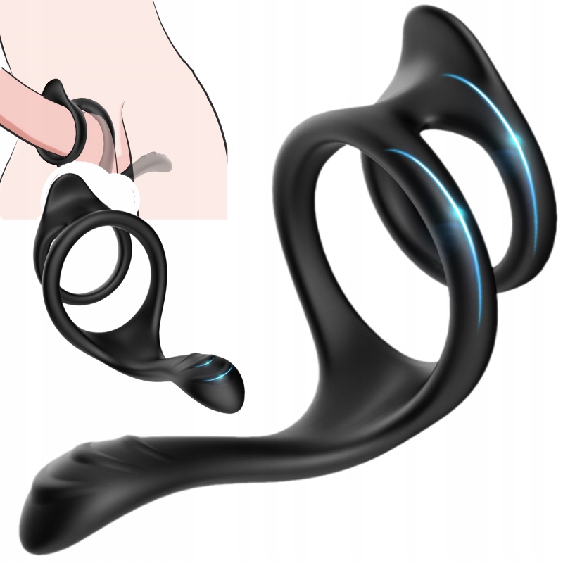 

Pierścień Erekcyjny Na Penisa Jądra Masażer Krocza