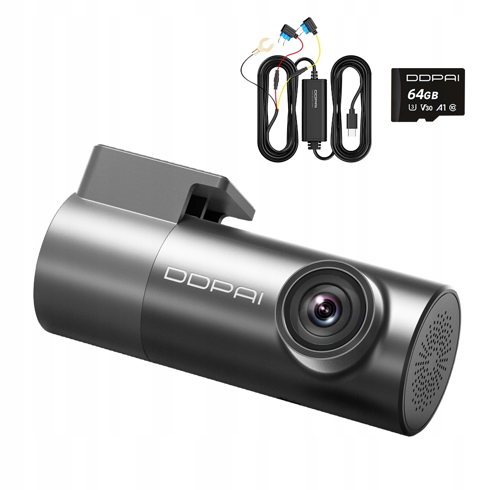 Automobilová Kamera Ddpai Videorekordér Mini Pro 3K Hdr Hardwire Kit 64GB