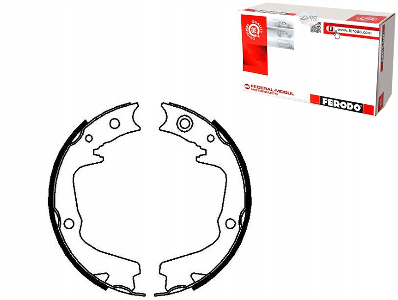 FSB4112 - ТОРМОЗНЫЕ КОЛОДКИ (РУЧНОЙ ТОРМОЗ) SUBARU FORESTER