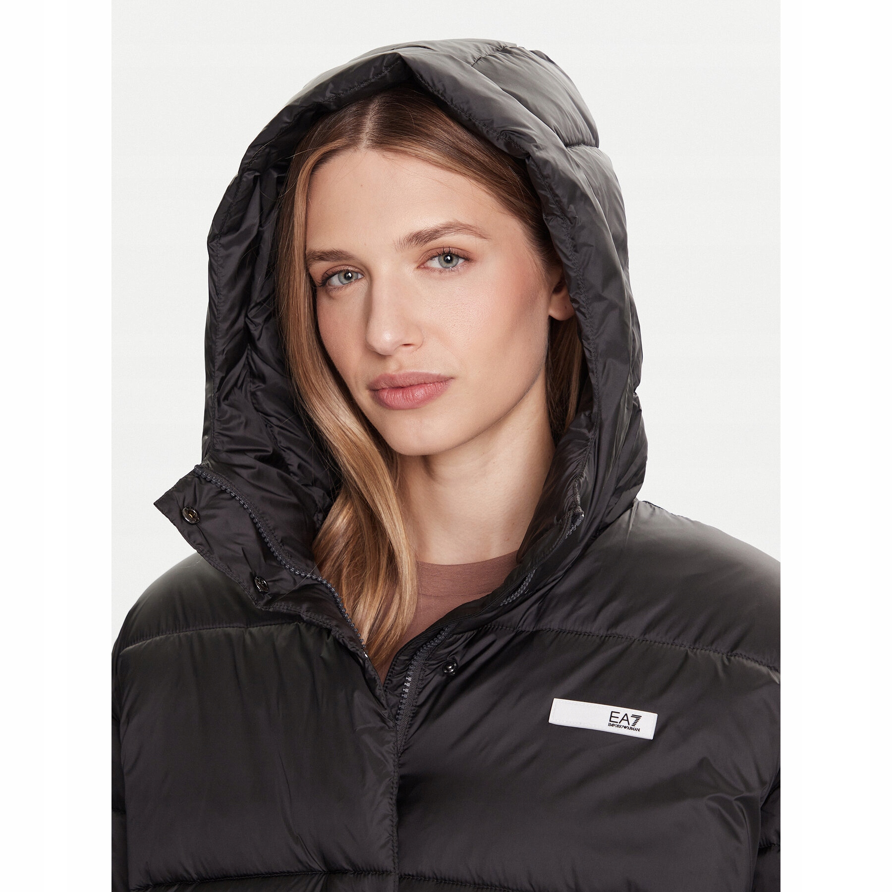 Ea7 Emporio Armani Damskie Kurtka zimowa Szary
