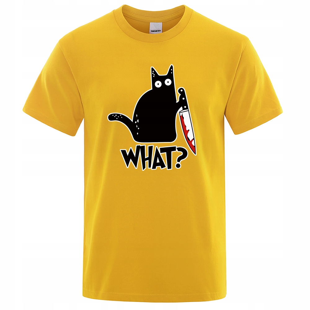 

Trendy Tshirt z kolorowym nadrukiem kultowe