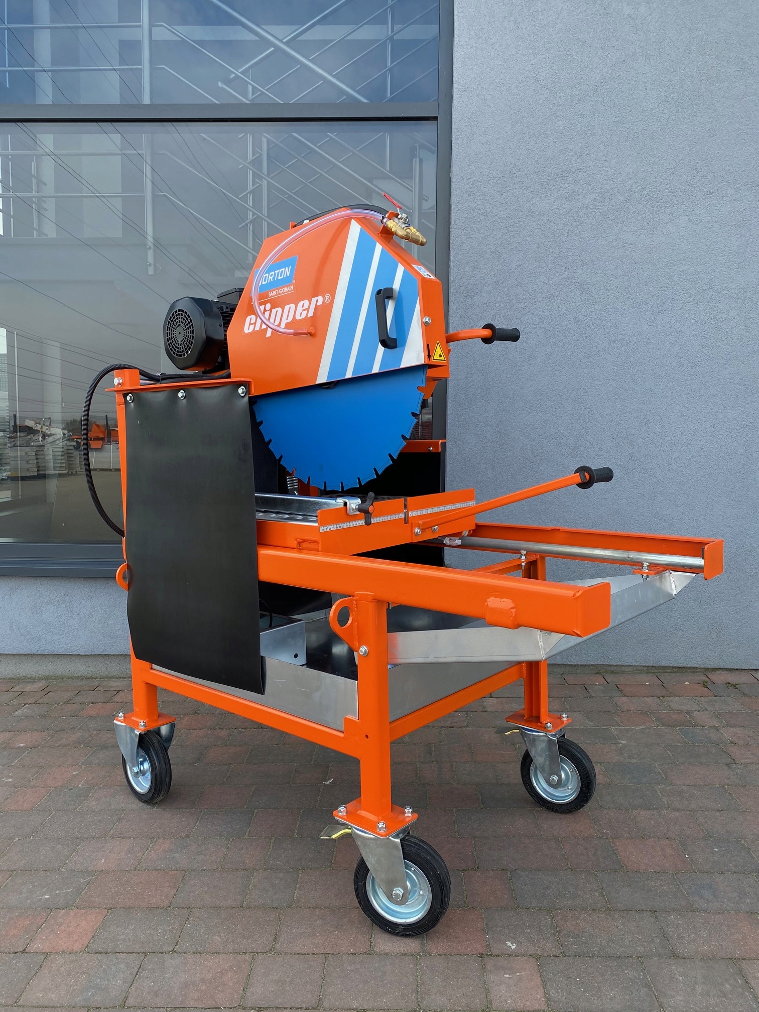 Piła Przecinarka NORTON CLIPPER JUMBO 651+tarcz +pompka Pustak Cegła Silka Marka Norton