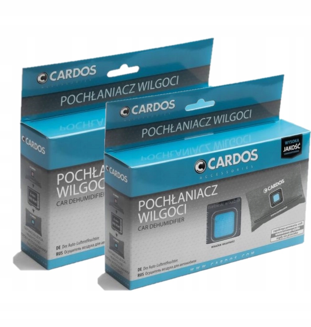 

K2 Pochłaniacz wilgoci osuszacz auta kpl. 2 sztuki