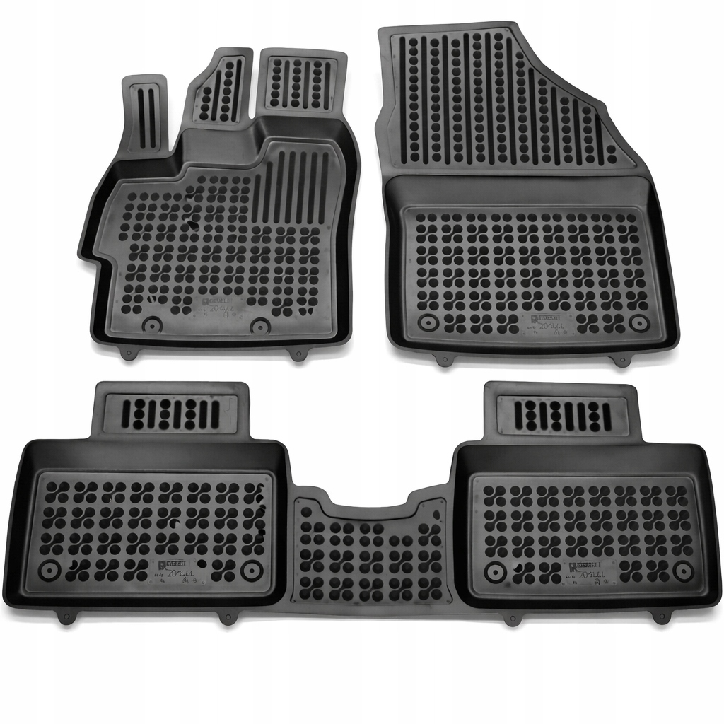 Toyota Aygo X od 2022- Dywaniki Gumowe wysoki rant 3cm Korytka Rezaw