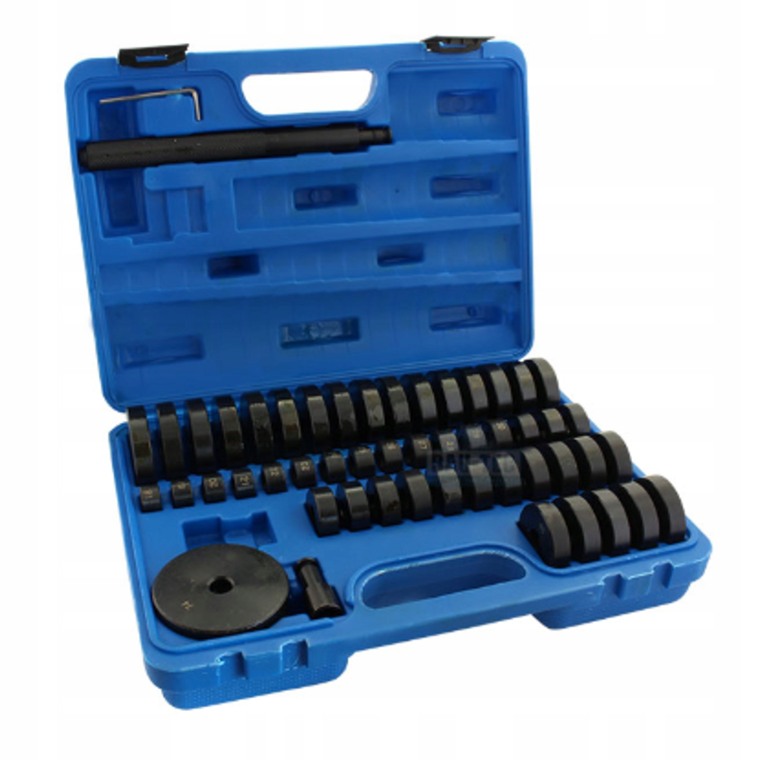 Stahovák Pouzder Ložisek Adaptéry Pro Lis 18-74MM 52ks