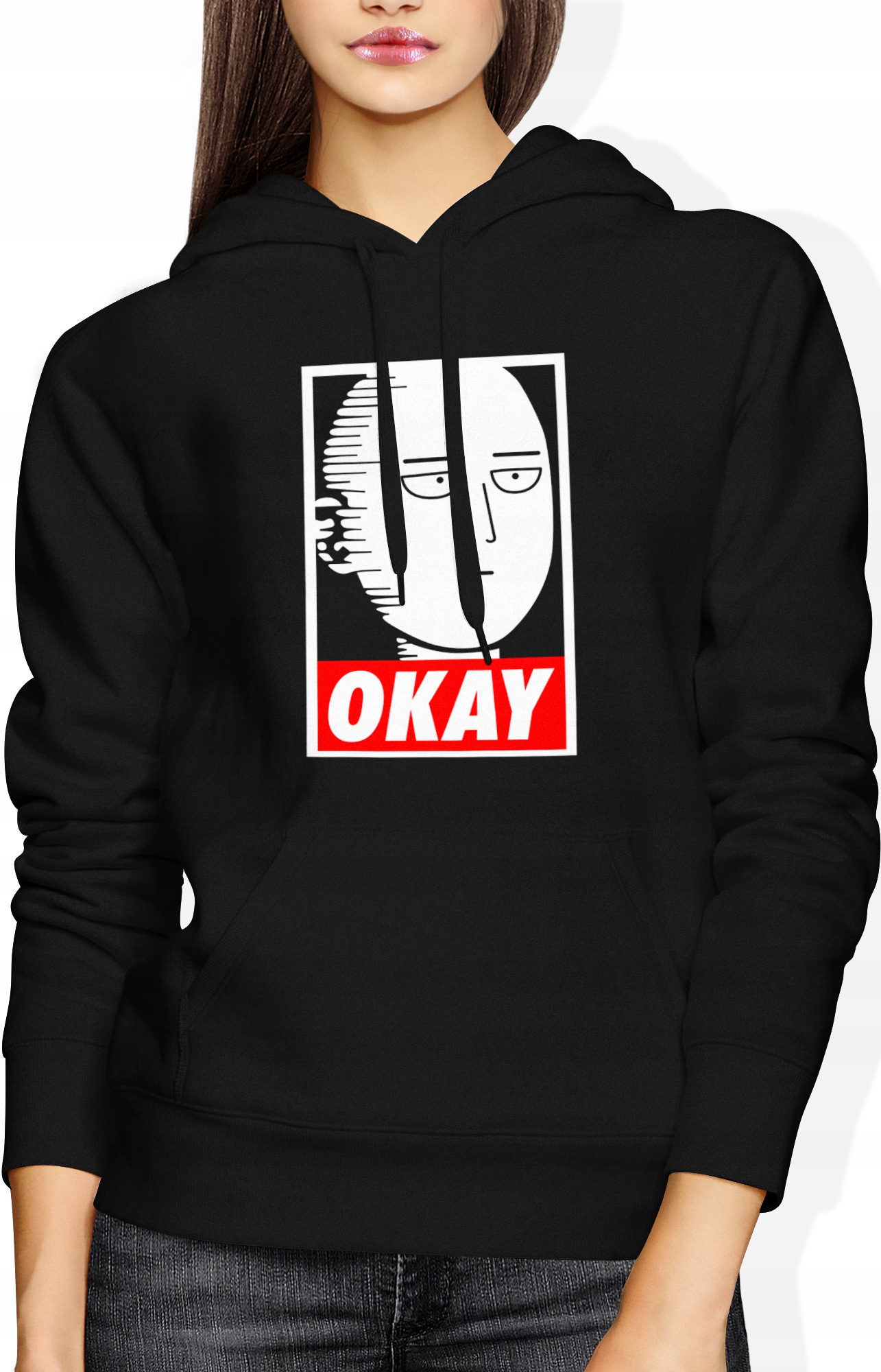 

Damska Bluza Z Kapturem One-punch Man Manga Rozm S