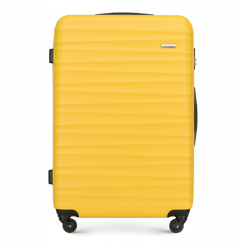 Walizka średnia Wittchen Groove Line 56-3A-312-50 żółta