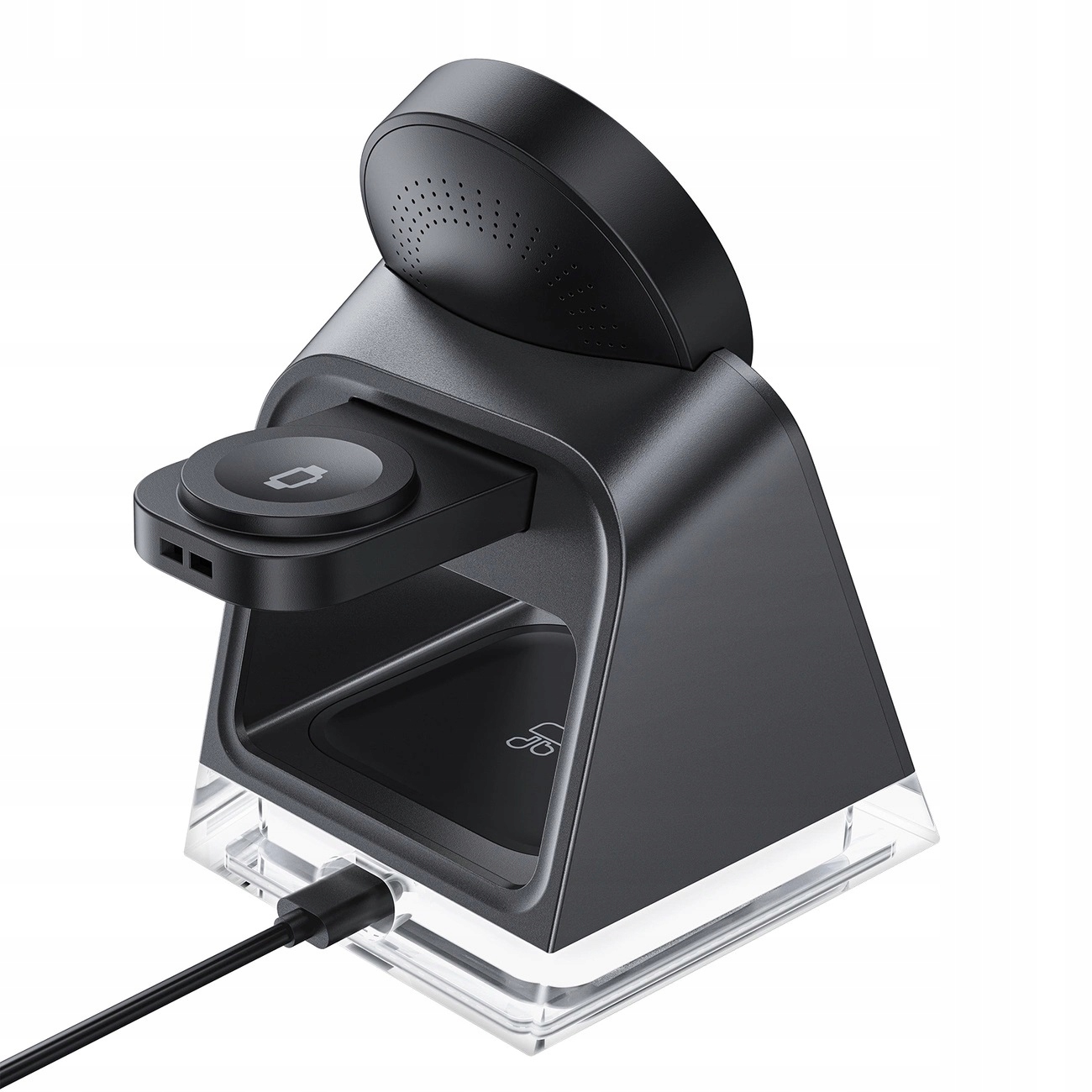 Stacja Smart 3w1 ACEFAST Ładowarka MagSafe + Lampka Nocna do iPhone Watch Marka Inna