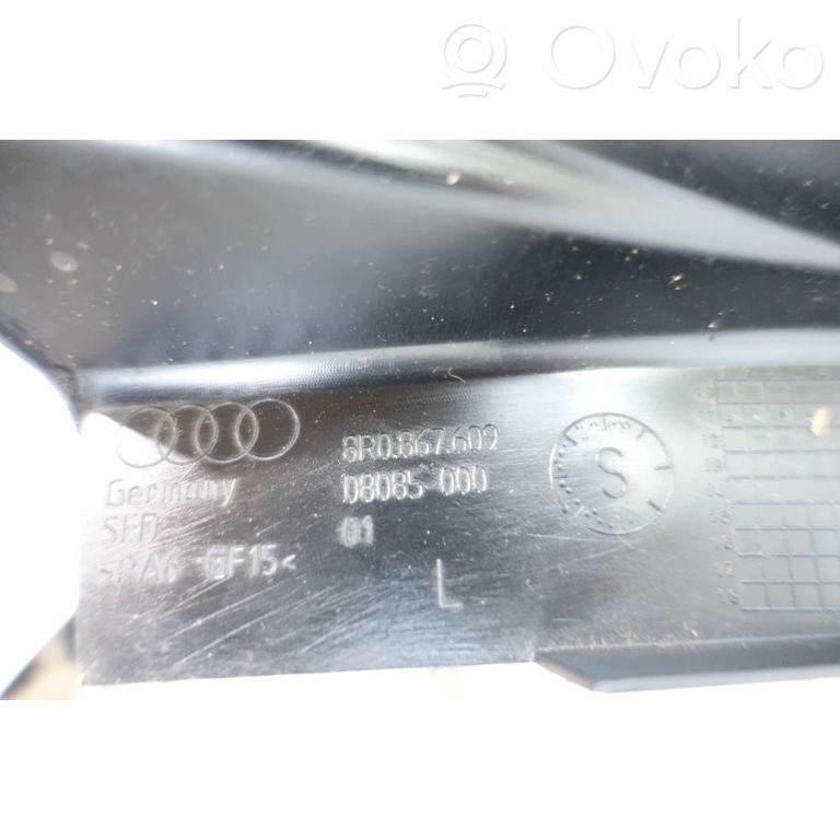 frame gasket windows door left front AUDI Q5 SQ5 2008-2017 8R0867609