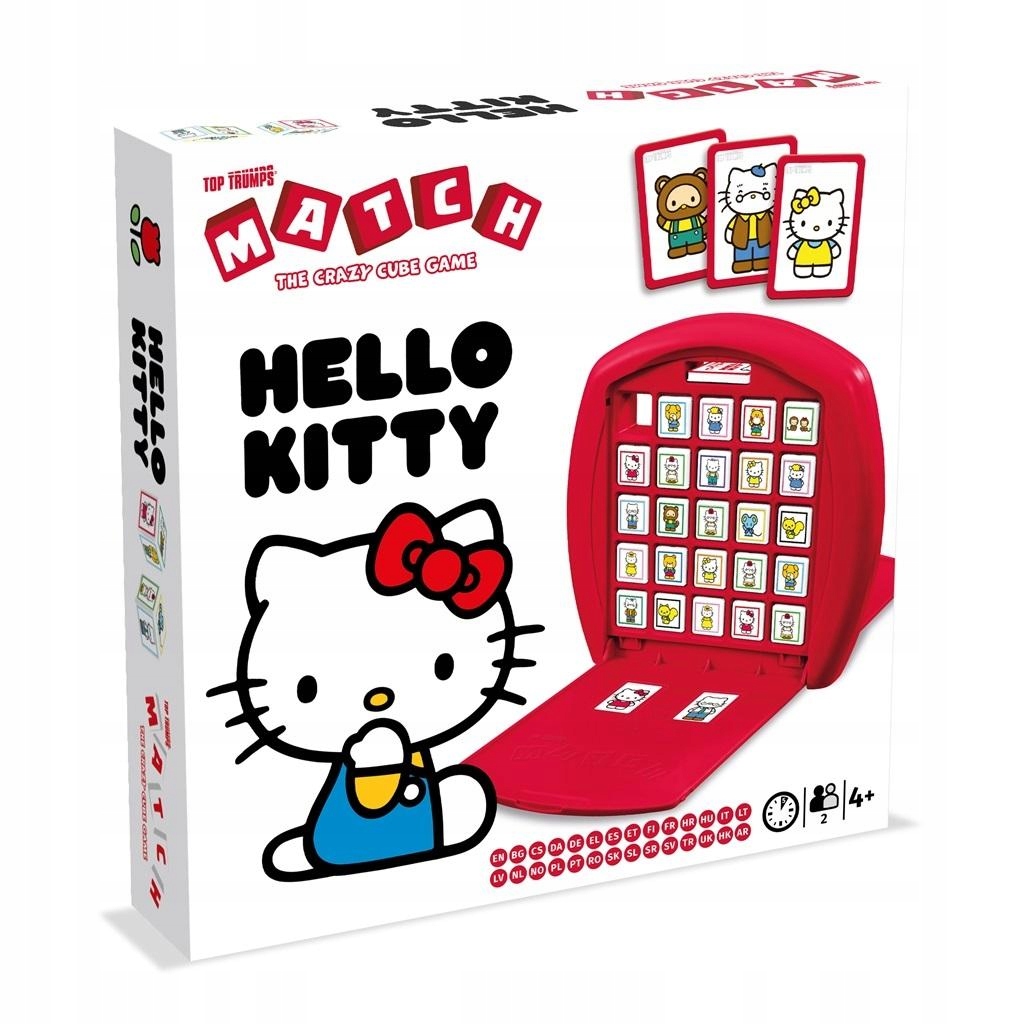 Match Hello Kitty Logická Iq hra pro dítě na 4 roky Skvělá zábava