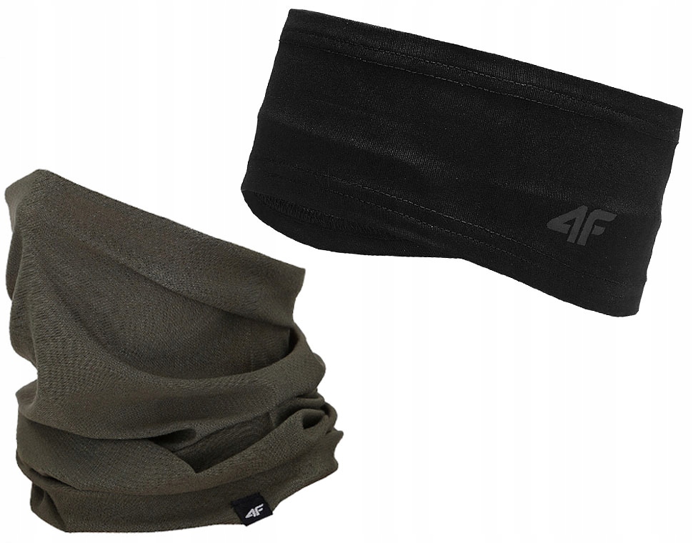 

4F Opaska Komin Czapka 2w1 Termoaktywny L/XL