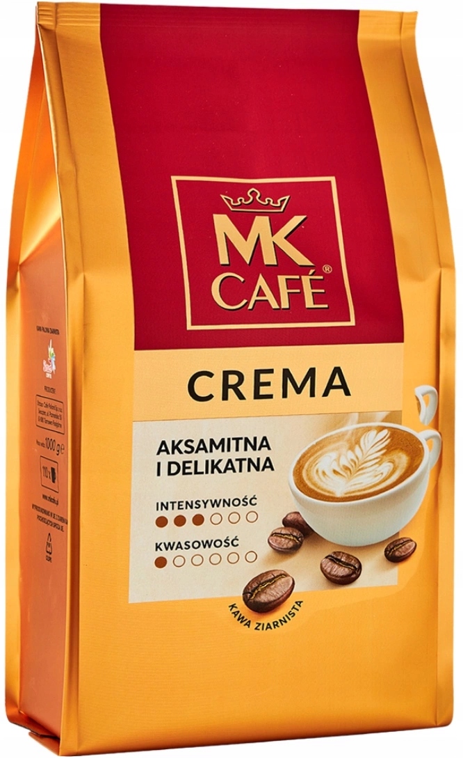 Кофе в зернах типа MK Cafe Crema 1 кг