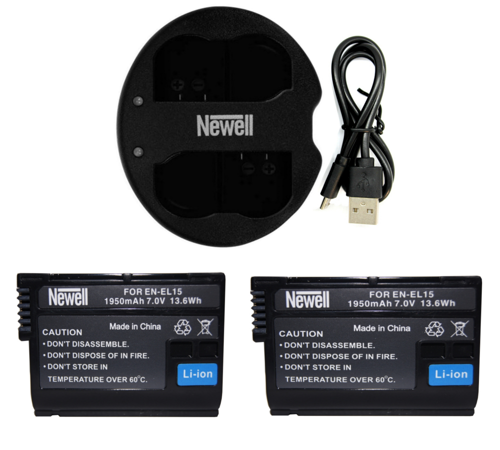 ŁADOWARKA DUAL+2 AKUMULATORY DO NIKON D800E ENEL15