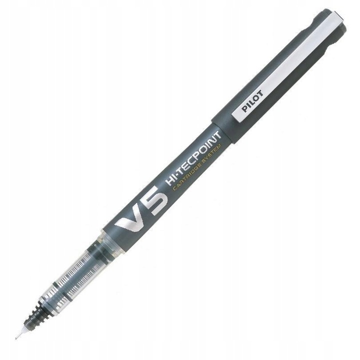 

Cienkopis Pilot V5 na wkłady cartridge czarny