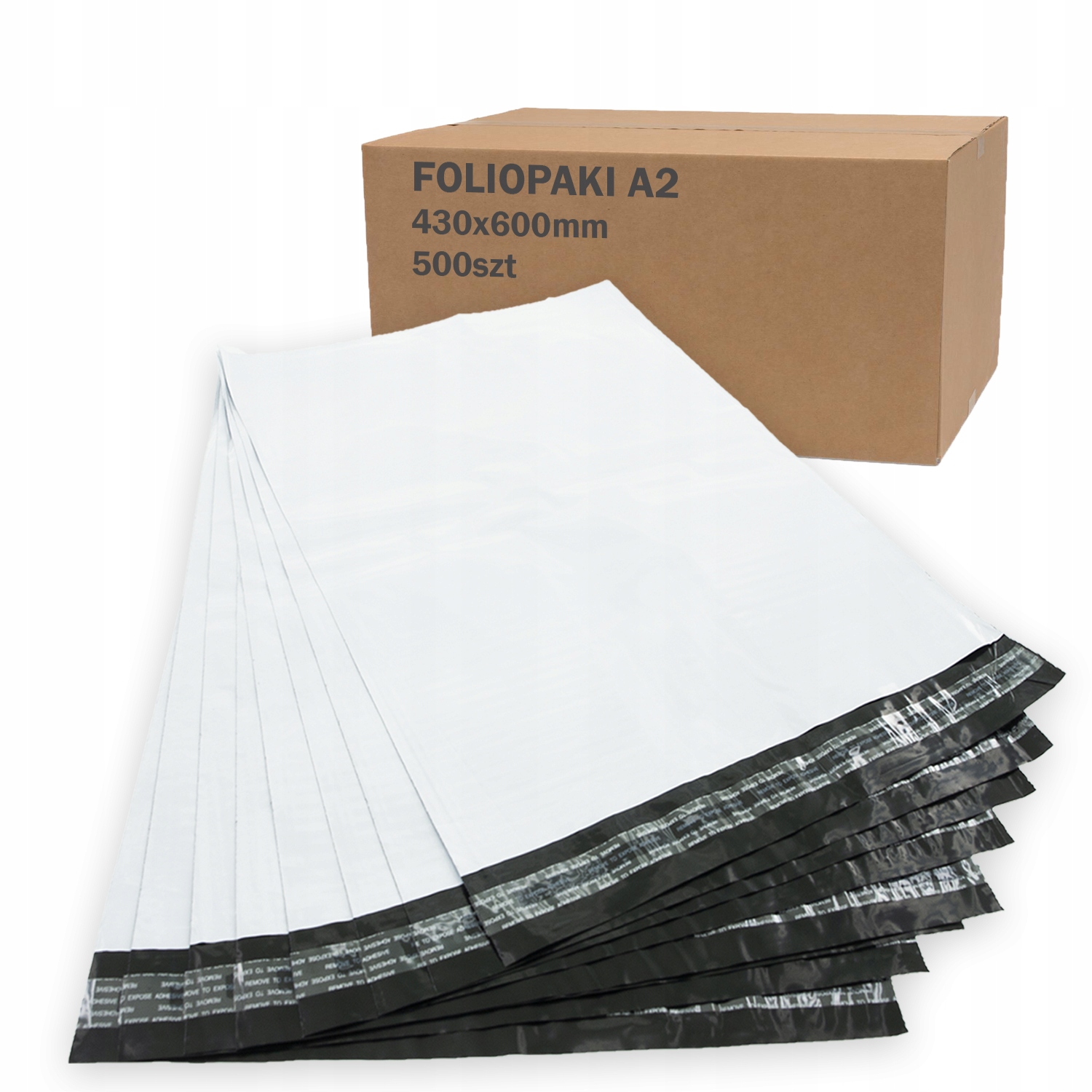 

Foliopaki K7 Koperty foliowe A2 430x600mm 500szt
