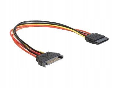 GEMBIRD CC-SATAMF-01 Gembird przedłużacz kabel SATA 15 pin męski > SATA 15