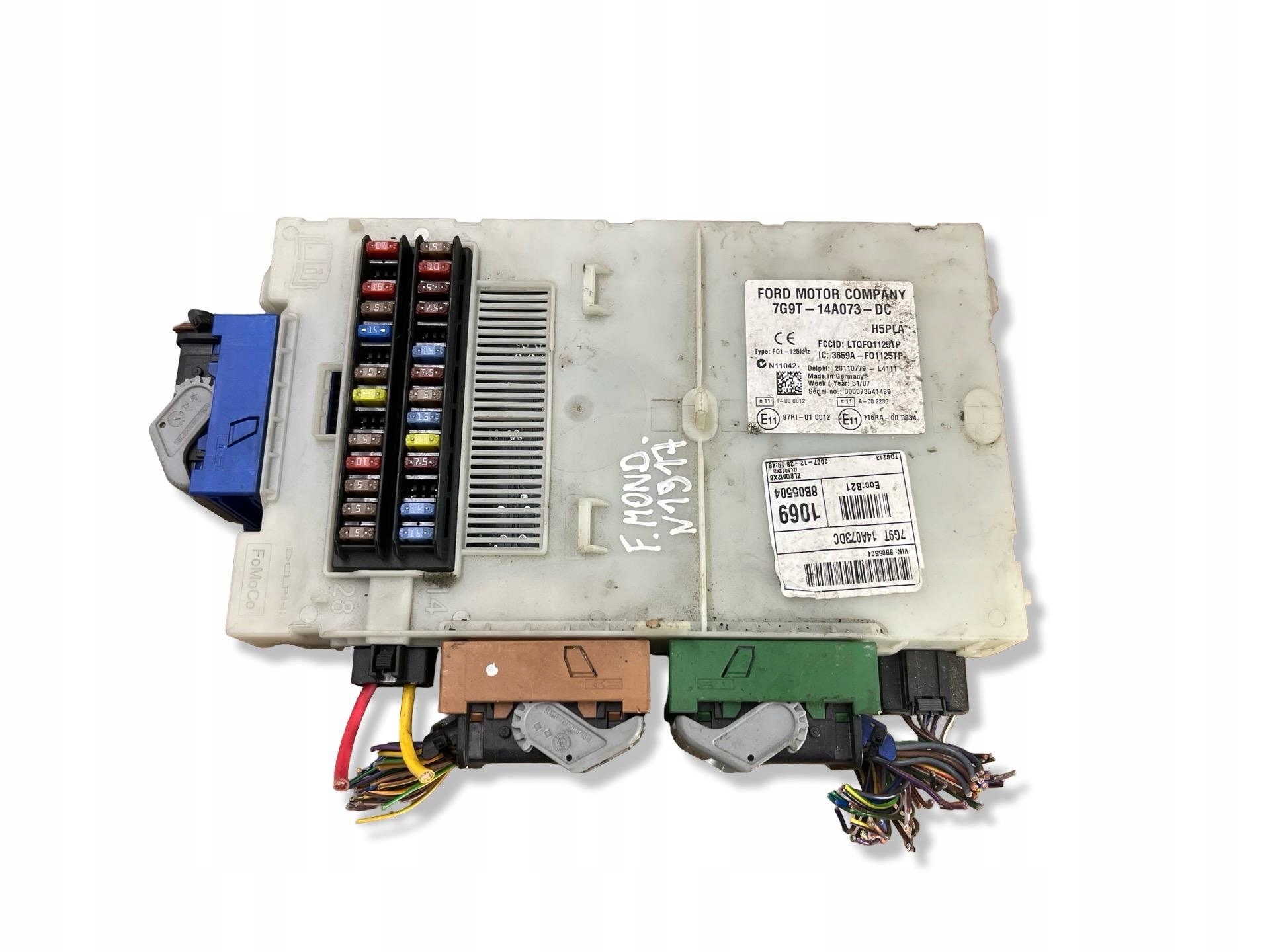 Module BSI Ford Mondeo 4 2008 7G95-14A073-DC