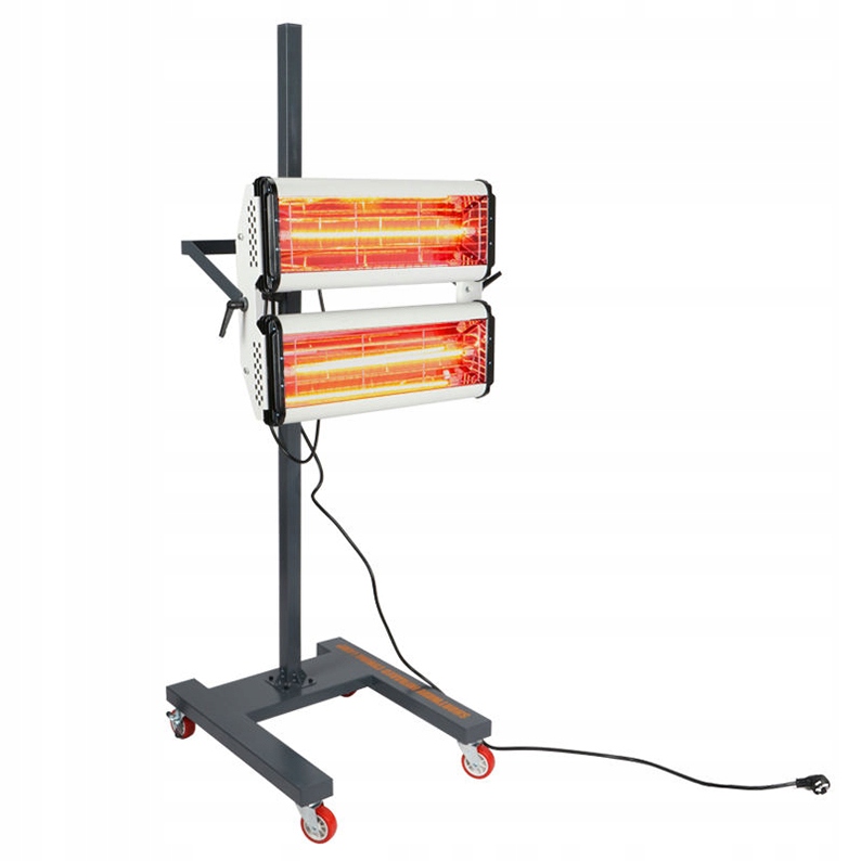 Žiarič Infračervený lak 2000 W Lampa na sušenie Detailing 2x1000 W