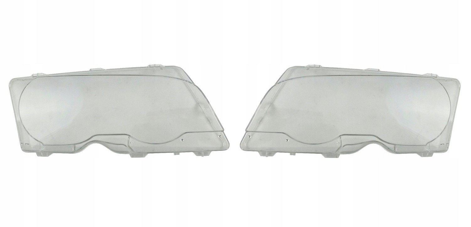 BMW 3 E46 COUPE 99-03 KLOSZ SZKŁO REFLEKTORA LE+PR