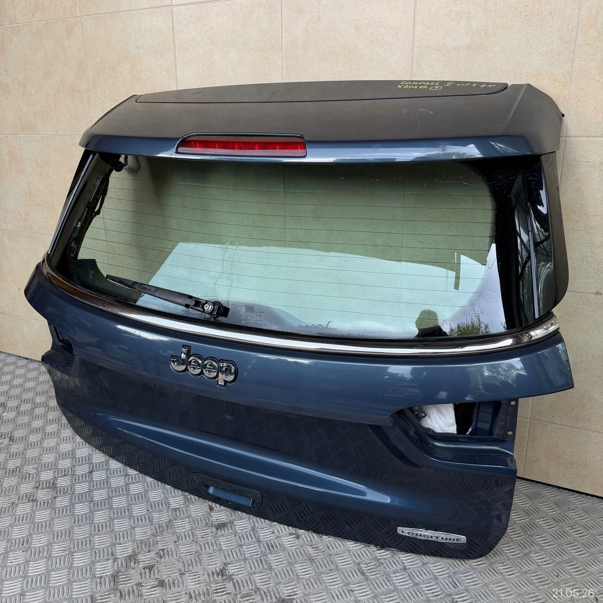 boot doors complete JEEP COMPASS II LIFT 2021 ROK KAMERA
