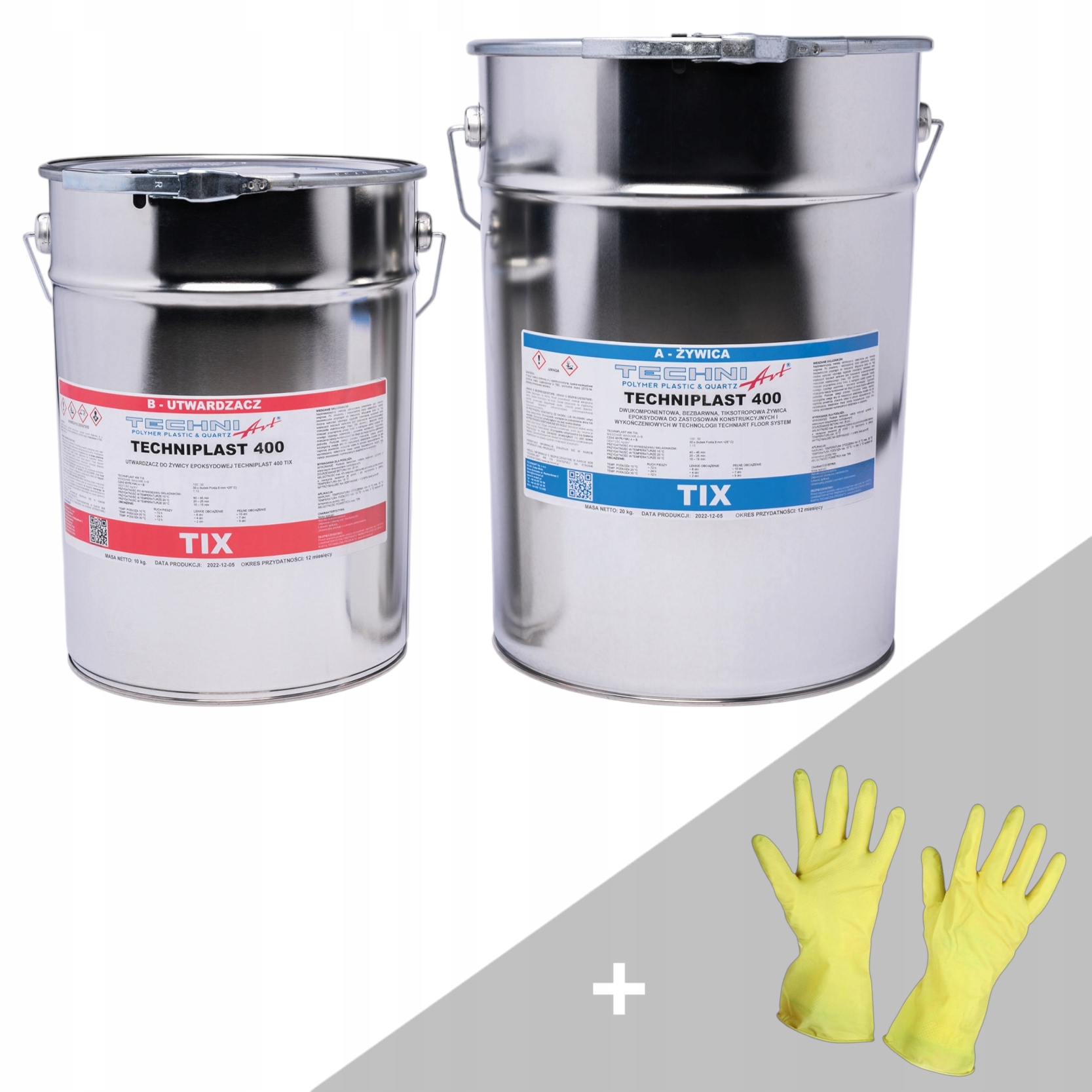 Hustá epoxidová/ gelová pryskyřice 400 Tix 30 kg