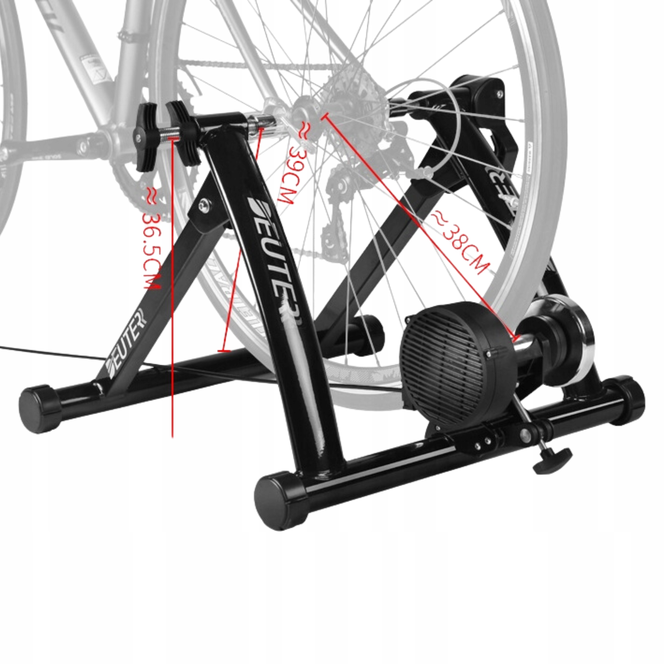 TRENAŻER ROWEROWY MAGNETYCZNY TRENINGOWY DOMOWY DEUTER SKŁADANY 29 CALI Marka CXWXC