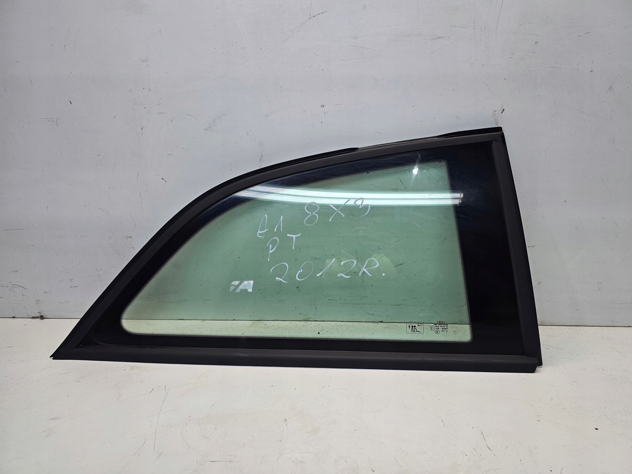 window bodywork MAT AUDI A1 8X3 3-door right rear part 2012R