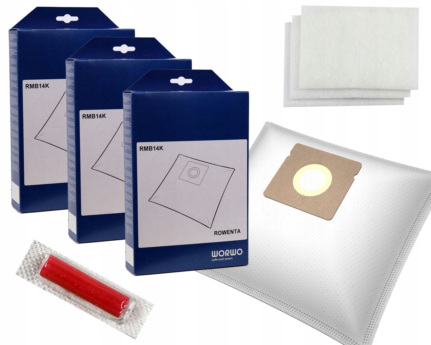 

Worki do odkurzacza Rowenta Compacteo, Mini Space