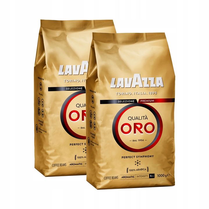 Levně Káva zrnková Lavazza Qualità Oro 2 × 1 kg