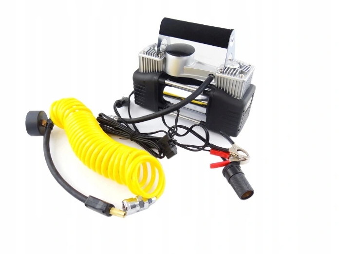 KOMPRESOR SAMOCHODOWY DO KÓŁ 2 TLOKI 150PSI 12V Marka DBautomotive
