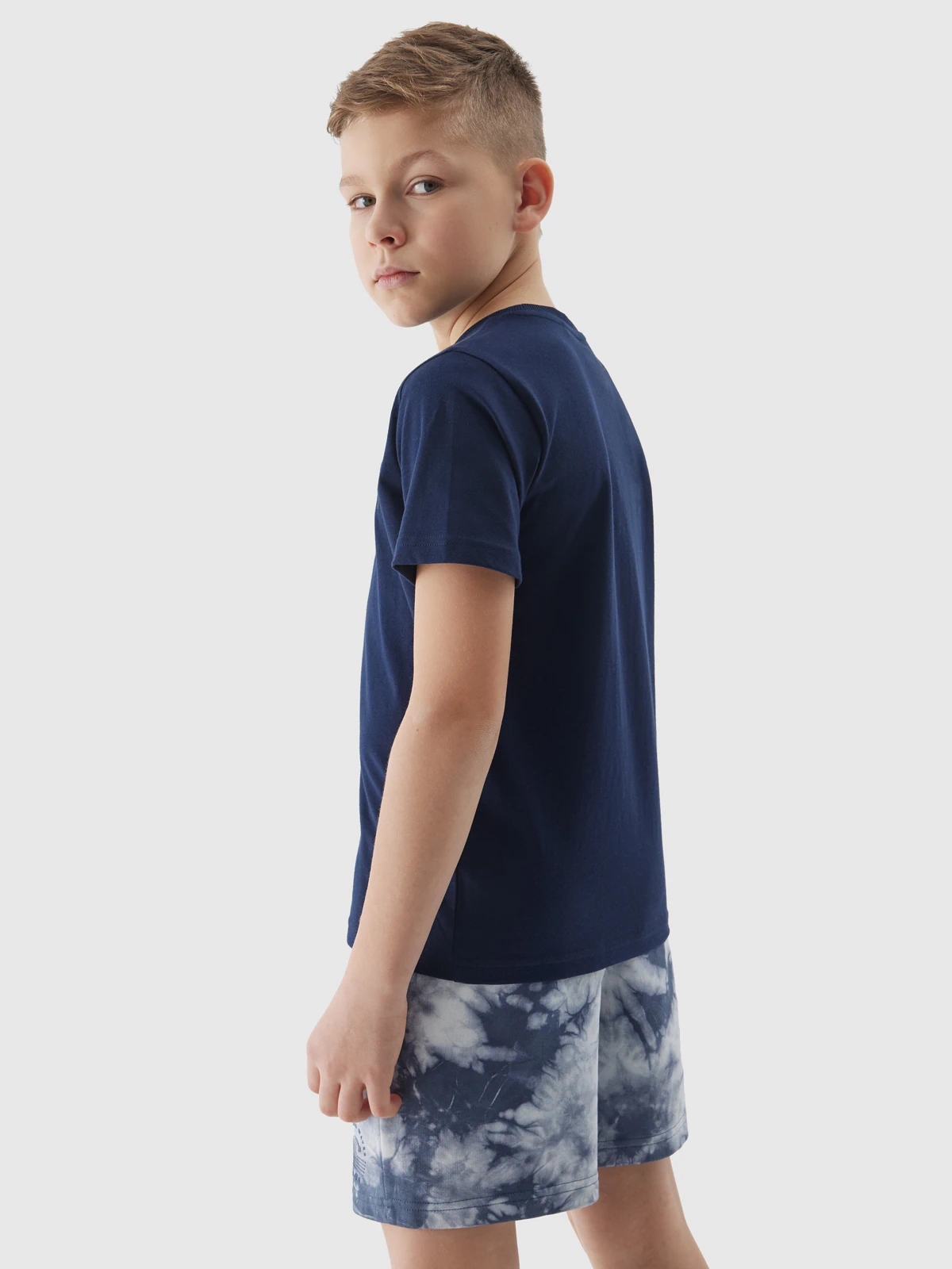 4F T-SHIRT CHŁOPIĘCY GŁADKI KOSZULKA DZIECIĘCA BASIC SS24 EAN (GTIN) 5904209075300