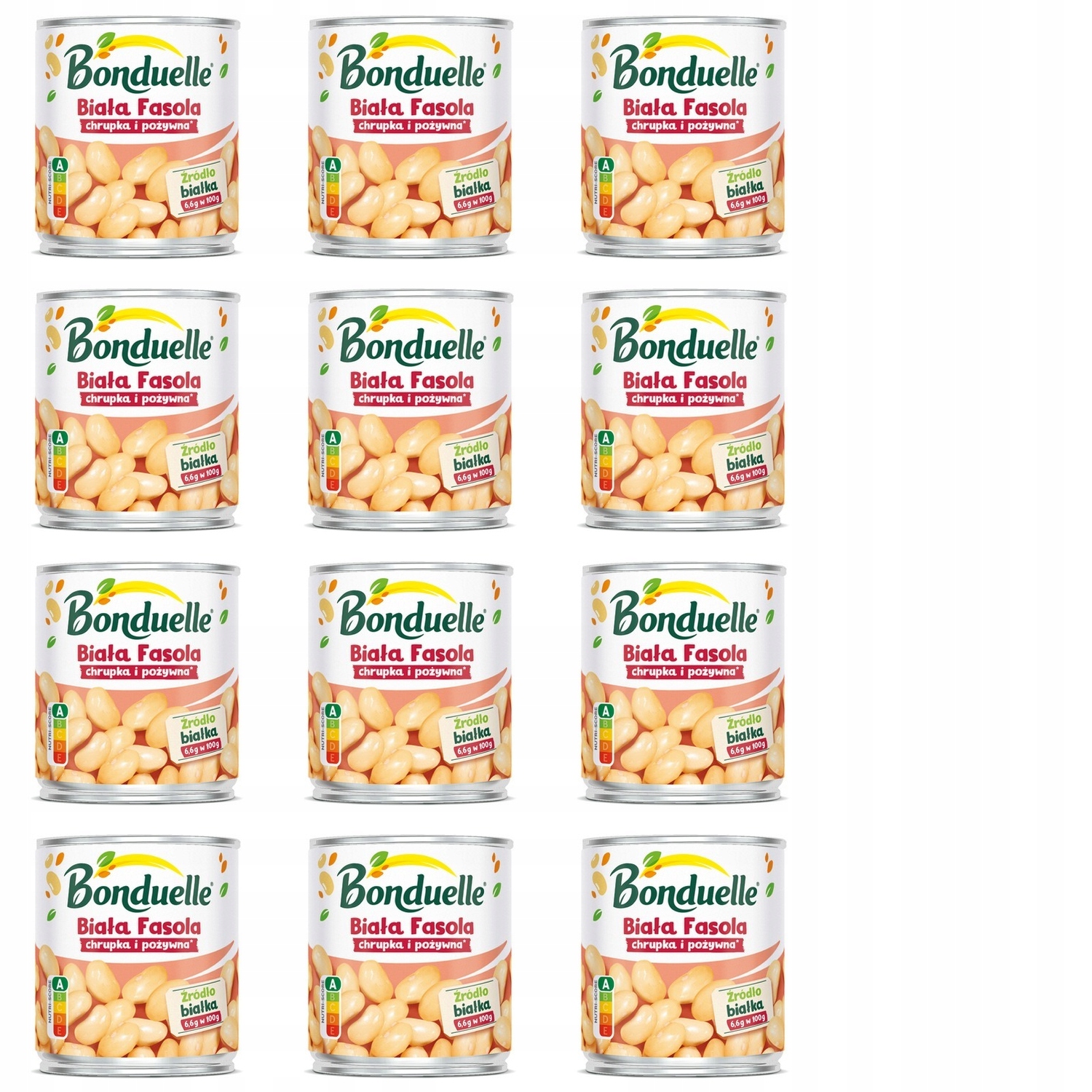 Levně 12 x 175 g Bonduelle bílé fazole, křupavé a výživné, Svařovací