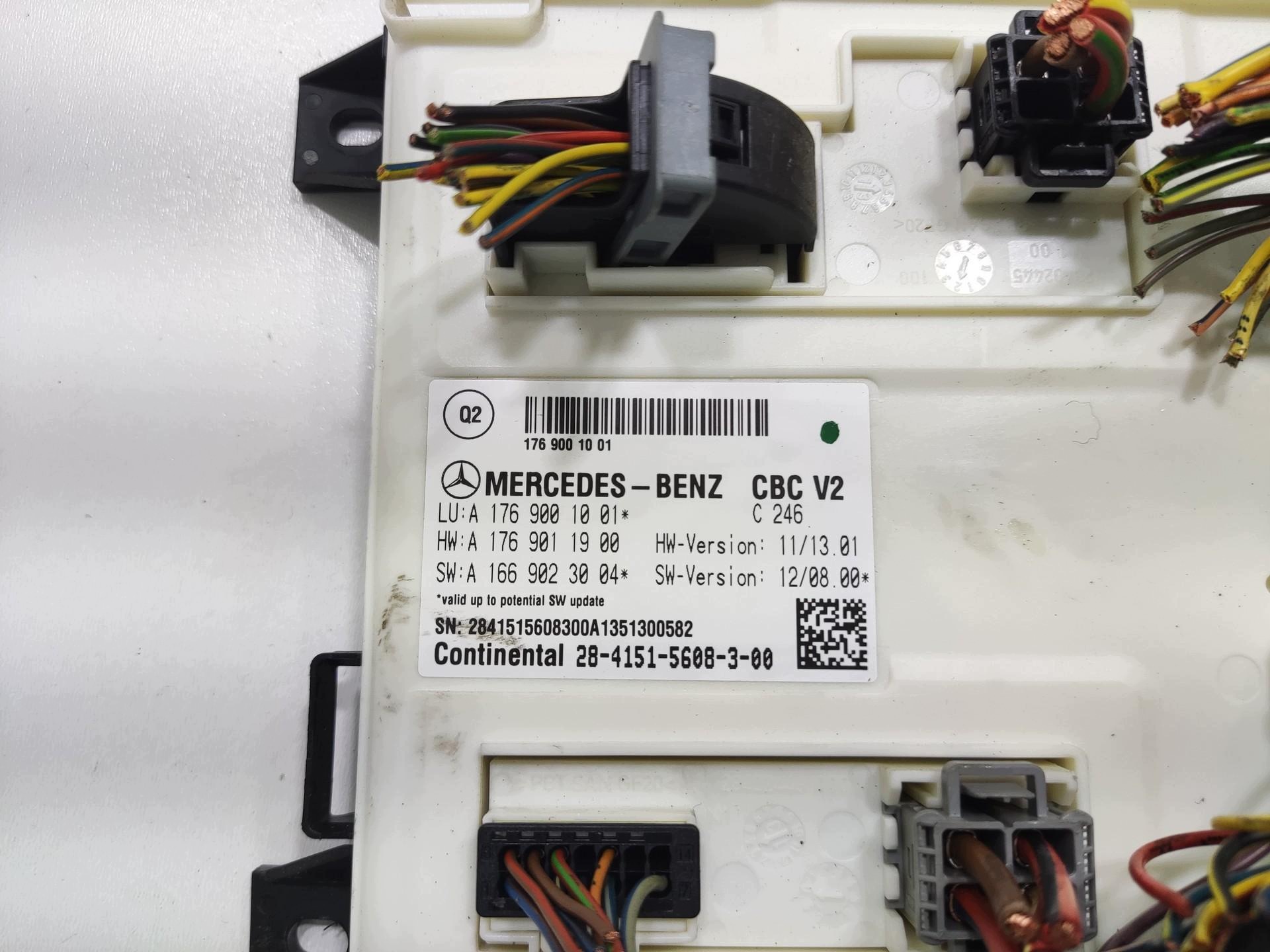 module control unit SAM MERCEDES A-KLASA W176 2012-2015 A1769001001