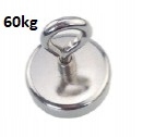 

Uchwyt magnetyczny Hak magnes neodymowy 60kg