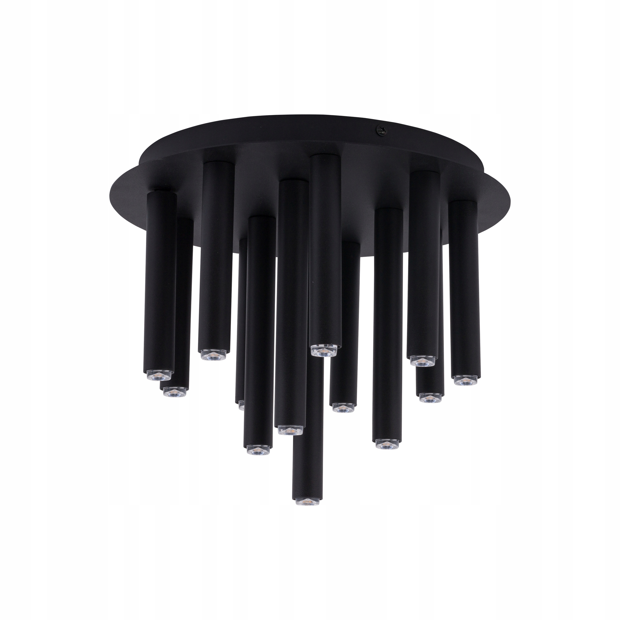 Stropná lampa Nowodvorski Stalactite 13xG9 čierna obývacia 28 cm