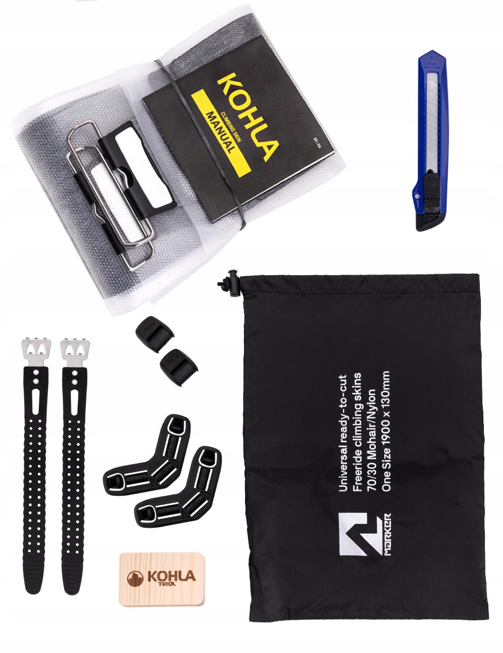 Lyžařské boty Marker Freeride Universal Skin šedé 159758 Os